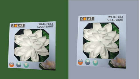 Water Lily Solar light